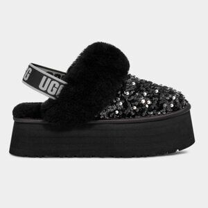 UGG Funkette platform sequin slides ~ 9